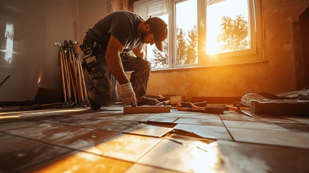 Revetement de sol en lino abime ? Decouvrez la methode infaillible pour le reparer comme un pro : Comparatif prix DIY vs professionnel