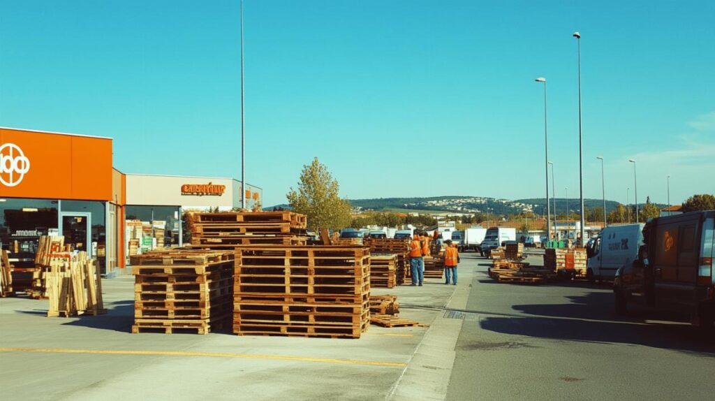 Renovez malin : Les astuces pour obtenir et transformer des palettes gratuites de Brico Depot