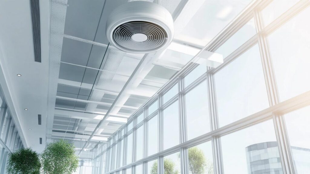 Améliorez l&rsquo;efficacité énergétique de vos bâtiments avec un destratificateur d&rsquo;air